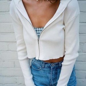 Brandy Melville Arden zip up